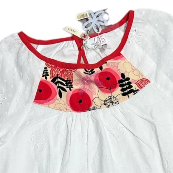 435 Matilda Jane white tunic top - Picture 3 of 7